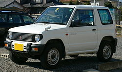 A 1994 Pajero Mini.