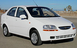 T200: 2004 Chevrolet Aveo sedan (US)