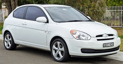 2006-2007 Hyundai Accent FX Limited Edition hatchback (Australia)