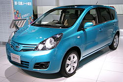 Nissan Note (JDM) facelift