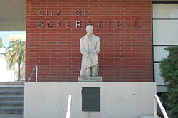 Memorial in front of City Hall