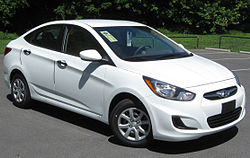 2012 Hyundai Accent sedan (US)