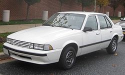 1988–1990 Chevrolet Cavalier sedan