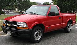 1998–2005 Chevrolet S-10 regular cab