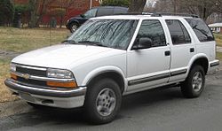 1998–2001 Chevrolet S-10 Blazer LS 4-door