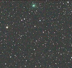 Comet C/2007 E2 (Lovejoy) discovery frame