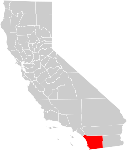 California county map (San Diego County highlighted).svg
