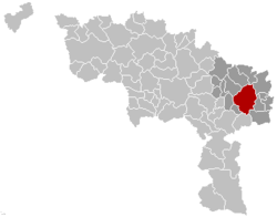 Charleroi Hainaut Belgium Map.png