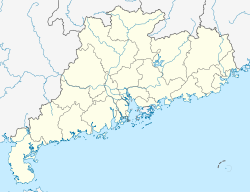 Dongguan is located in Guangdong