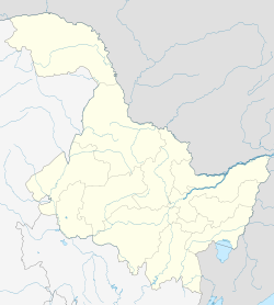 Nenjiang is located in Heilongjiang