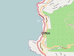 Street map of Clifton