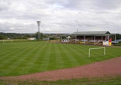 Cliftonhill Park Football Ground, Coatbridge.jpg