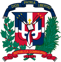 Coat of arms of the Dominican Republic.svg