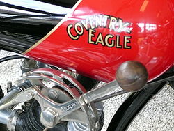 Coventry Eagle Flying 6 motorcycle (close up).JPG