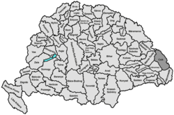 Location of Csík
