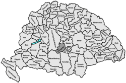 Location of Csongrád