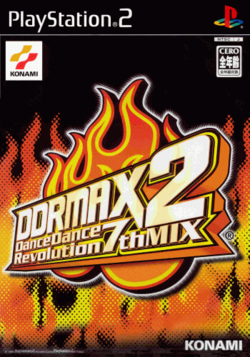 DDRMAX2 Dance Dance Revolution 7thMix for the Japanese PlayStation 2
