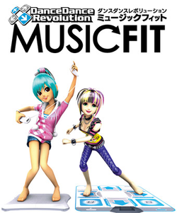 Splash image from the Dance Dance Revolution Music Fit information page