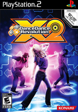 Dance Dance Revolution X2 North American cover artwork