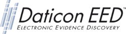 The current logo of Daticon EED, Inc.