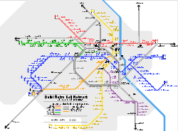 Delhi metro rail network.svg