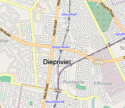 Street map of Diep River