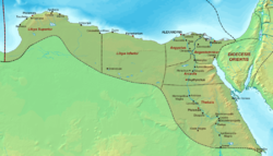 Location of Diocese of Egypt
