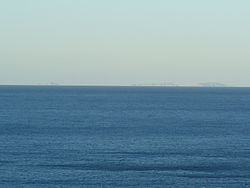 The Dionysades group of islands seen from Sitia.