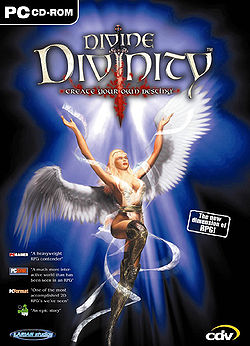The CD insert for Divine Divinity.