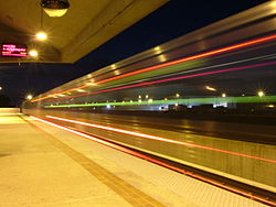Doraville MARTA station at night.jpg