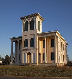 Drish House in 2010, with stabilization measures underway