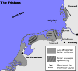 Frisian settlement area (Frisian Coast)