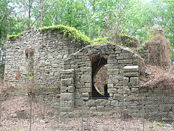 rough-hewn stone ruins
