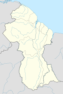Mahdia, Guyana is located in Guyana