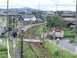 JRC taita line Mino-kawai station.jpg