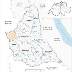 Karte Gemeinde Ottenbach 2007.png