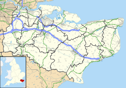 Dover Priory is located in Kent