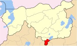 Kinotita Varikou - Florina prefecture, Greece - political map - municipality level.svg