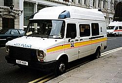 Leyland DAF 400 of the City of London Police