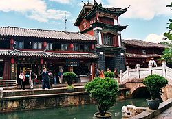 Old city Channels in Lijiang