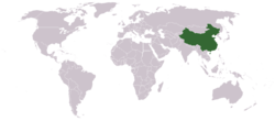 Location of China