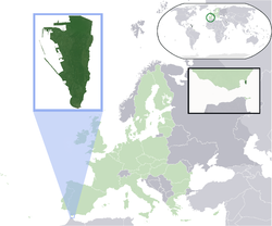 Location of  Gibraltar  (dark green)– in Europe  (green & dark gray)– in the European Union  (green)  —  [Legend]