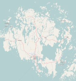 Mariehamn is located in Åland