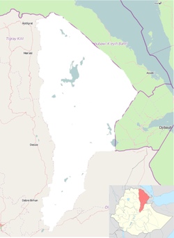 Asaita is located in Afar Region