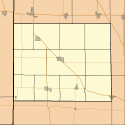 Dunn is located in Benton County, Indiana
