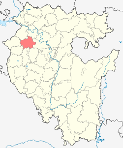 Location of Chekmagushevskiy rayon (Bashkortostan).svg
