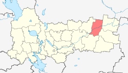 Location of Nyuksensky District (Vologda Oblast).svg