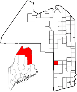 Location of Moro Plantation, Maine