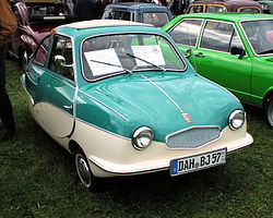 1958 Fuldamobil S-7 Coupe.
