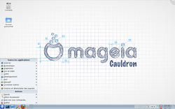 Mageia Beta 1 desktop screenshot